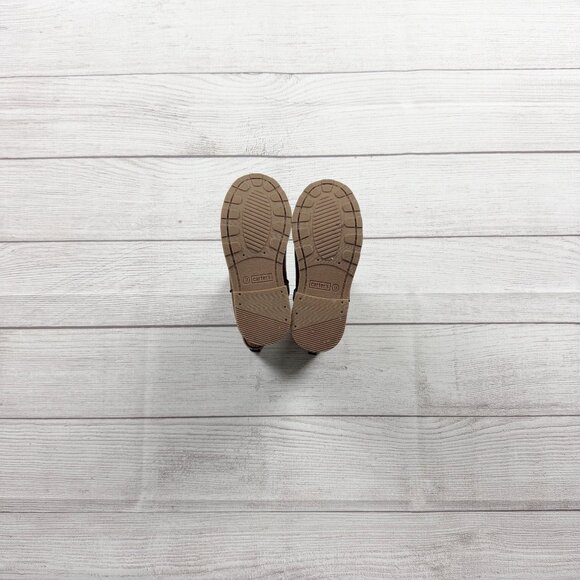 Carter’s Solid Faux Leather Zip Boots - Picture 4 of 7